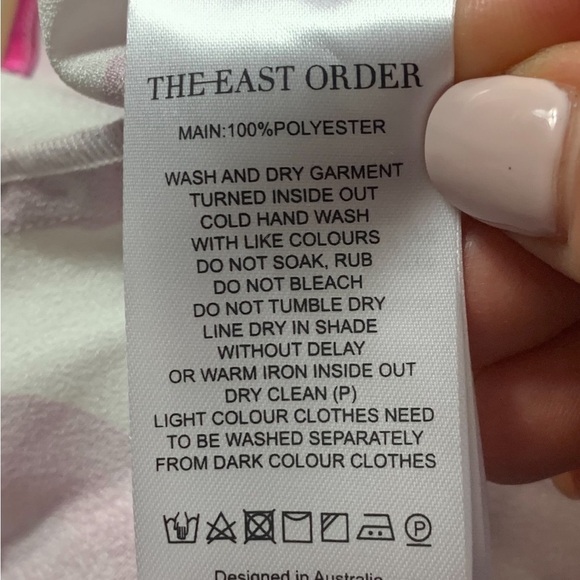 The East Order Rhea Mini Dress In Wild Thoughts - Picture 7 of 12